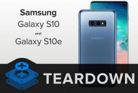 Что скрывает Galaxy S10: ремонтопригодность смартфона оценена «на троечку» (фото)