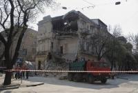 В центре Одессы частично обрушился старинный дом (фото)