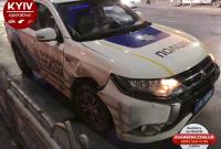 ДТП у Києві: автомобіль патрульних зіткнувся з таксі (фото)