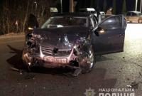 В результате ДТП двух легковушек пострадали пять человек