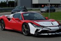 Ferrari F8 Spider замечен в во время тестов (фото)