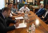 Зеленский на Банковой встретился с Коломойским